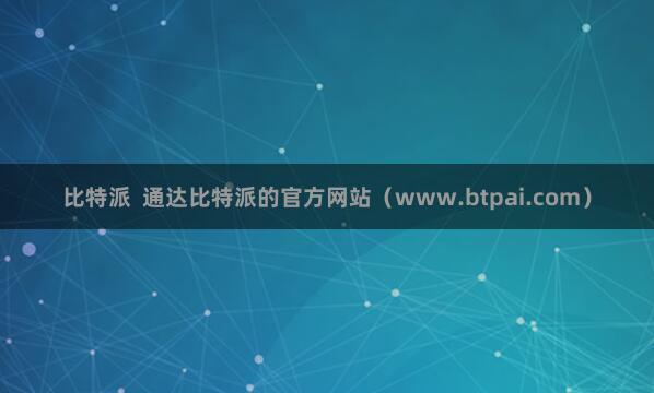 比特派  通达比特派的官方网站（www.btpai.com）