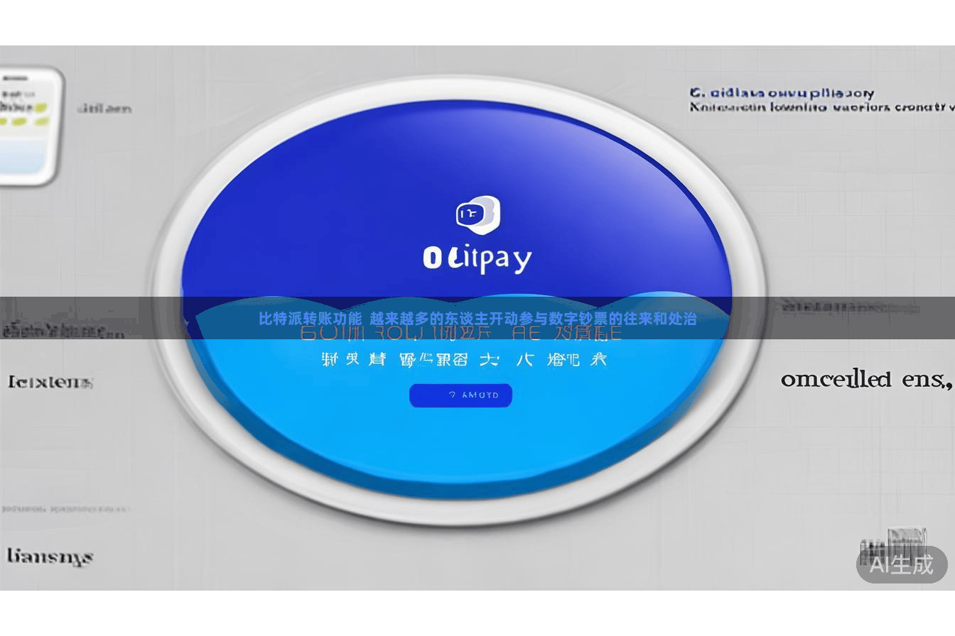 比特派转账功能  越来越多的东谈主开动参与数字钞票的往来和处治