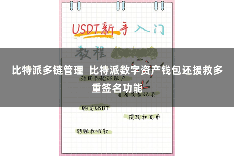 比特派多链管理  比特派数字资产钱包还援救多重签名功能